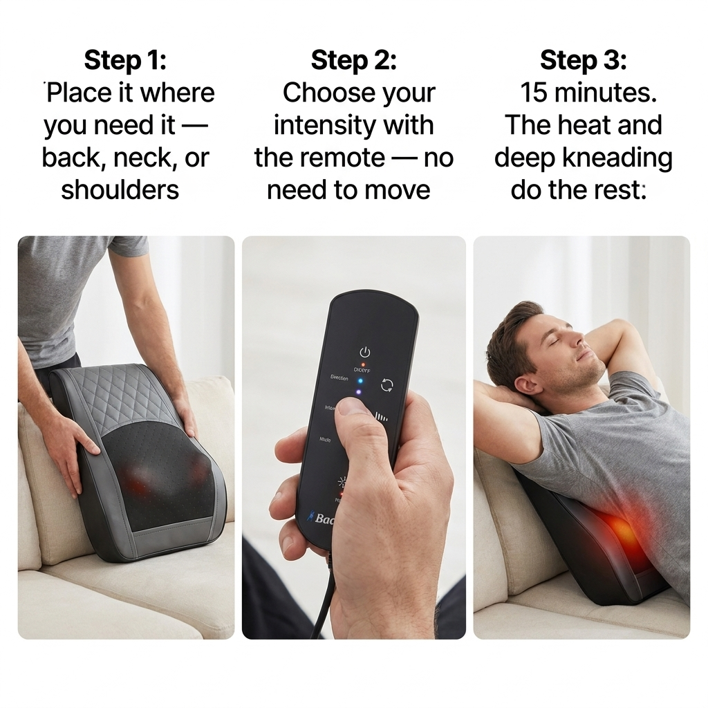 Finally Get Relief From the Back Pain That Won't Go Away in 15 Minutes  — Without Pills or Appointments
