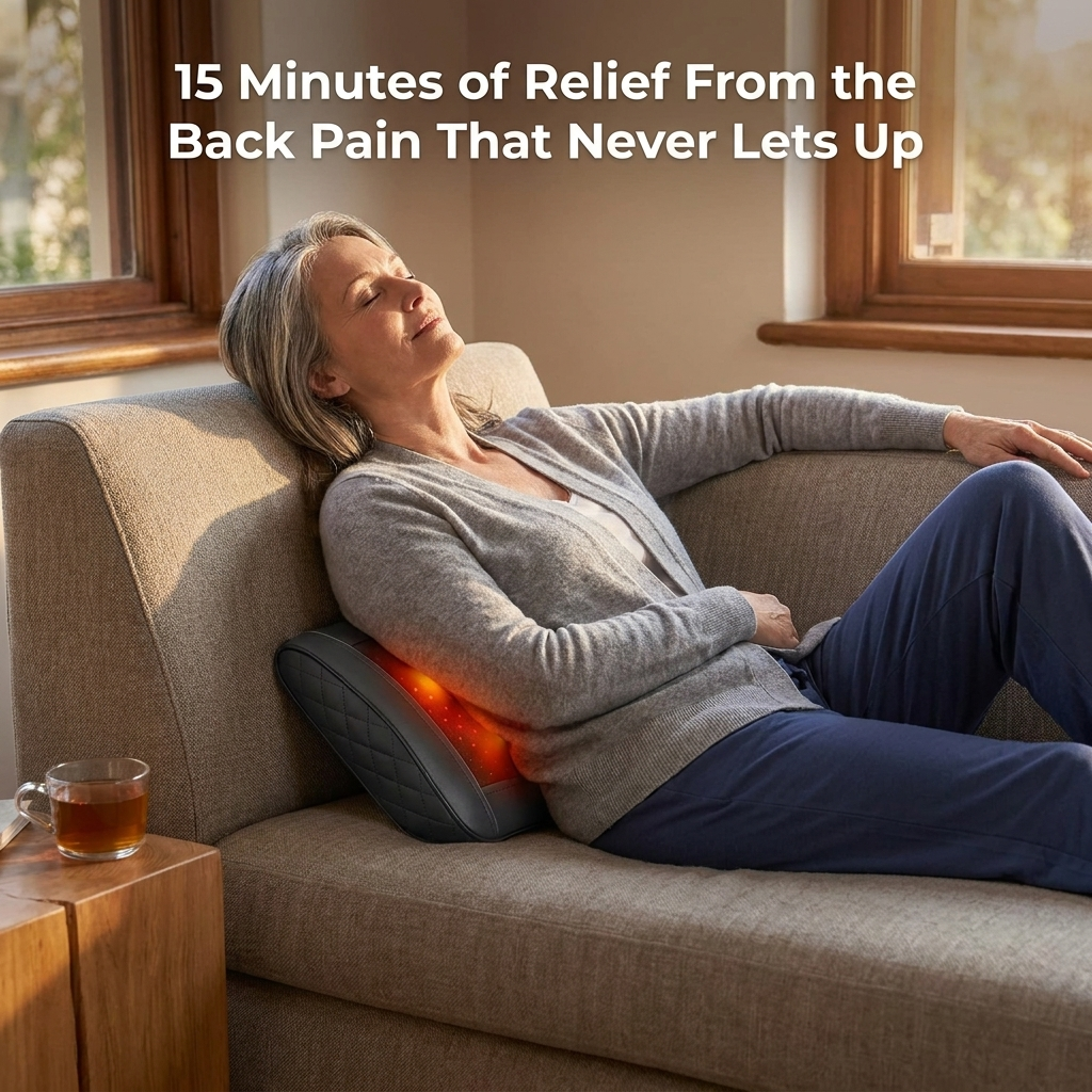 Finally Get Relief From the Back Pain That Won't Go Away in 15 Minutes  — Without Pills or Appointments